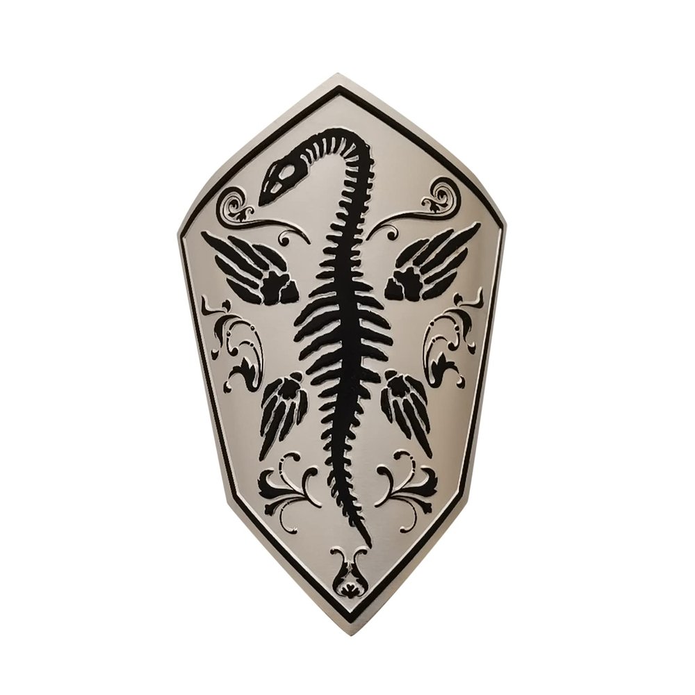 Gepinke MTB Bike Head Badge Decals Stickers BMX Foldable Bike Frame Sticker (Dinosaur Fossils)