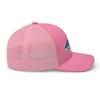Gunner Gear Fishing Hat Bass Fish American Flag Embroidered Snapback Trucker Pink Hat view 3