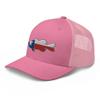 Gunner Gear Fishing Hat Bass Fish Texas Flag Embroidered Snapback Trucker Hat Pink view 4
