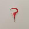 Gepinke MTB Bike Head Badge Decals Stickers BMX Foldable Bike Frame Sticker (Pinarello(Red)) view 2