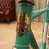 Gepinke MTB Bike Head Badge Decals Stickers BMX Foldable Bike Frame Sticker (Bianchi(Golden)) view 4