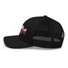 Gunner Gear Fishing Hat Bass Fish Texas Flag Embroidered Snapback Trucker Hat Black view 3