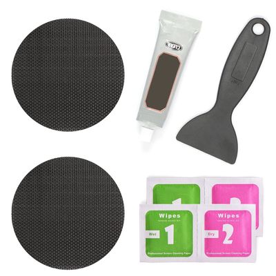 ifeolo Hareyou Trampoline Patch Repair Kit 4 inch Circle On Patches | Repair Trampoline Mat Tear or Hole - Pack of 4