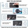 ifeolo Hareyou Trampoline Patch Repair Kit 4 inch Circle On Patches | Repair Trampoline Mat Tear or Hole - Pack of 4 view 3