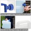 Dicunoy Water Container with Spigot, 4 Gallon Camping Drinking Water Storage Jug, Portable Thick Slim Water Dispenser Carrier for Vehicle, Car, Outdoor, Hiking, Emergency, Hurricane Supplies view 4