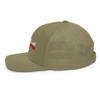 Gunner Gear Fishing Hat Bass Fish Texas Flag Embroidered Snapback Trucker Hat Khaki view 3