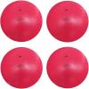 AppleRound 8.5-inch Dodgeball Playground Balls, Pack of 4 Balls with 1 Pump, Official Size for Dodge Ball, Handball, Camps and Schools (Red) view 2