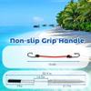 Virego Sand Spike Boat Anchor, 39 Inch Sand Spike Boat Anchor Pole, Boat Anchor Sand Spike with Slide Hammer & Rubber-Coated Handle, for Boats Pontoon, Up to 36', for Shallow Water Shore, Sandbar view 2