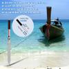 Virego Sand Spike Boat Anchor, 39 Inch Sand Spike Boat Anchor Pole, Boat Anchor Sand Spike with Slide Hammer & Rubber-Coated Handle, for Boats Pontoon, Up to 36', for Shallow Water Shore, Sandbar view 3