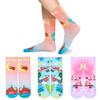 Benefeet Sox Funny Sloth Socks for Women Cute Sloth Gifts for Girls Novelty Fun Crazy Ankle Crew Cool Funky Cartoon 3D Patterned Sock Silly Waried Anime Graphic Sock Gifts for Women Teens view 2
