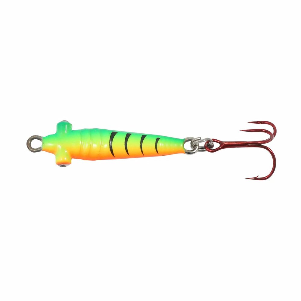 Northland Fishing Tackle Bro Bug Ice Fishing Spoon, UV Firetiger, 1/8 Oz, 1/Cd