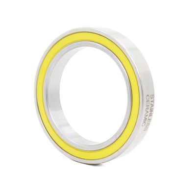 DINGGUANGHE-CUP 1PC 6805N-2RS Stainless Bearing 25 * 37 * 6mm ABEC-3 Bicycle BB Bracket Bottom 6805N RS Ceramic Balls Bearings Accessories