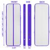 Gymnastics Mats Tumbling Track Mat, Air Mat Tumble Track Inflatable Training Mat 4 inch Thickness With Carry Bag Electric Pump For Home Use, Cheerleading, Yoga, Water Exercise (Purple, 20ftx3.3ftx4inch) view 4