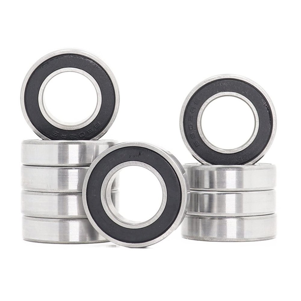 DINGGUANGHE-CUP 10PCS 6902-2RS Bike Bearing 15 * 28 * 7mm ABEC-5 6902RS Bearings for Bicycle Hub Front Rear Hubs Wheel 15 28 7 Accessories
