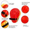 WUWEOT 2-in-1 Punching Mitts Kick Pack Set, Boxing Gloves Taekwondo Kick Pad, Boxing Pads Curved Focus Punching Mitts, Adjustable Soft Shield Durable Training Pads Set view 4