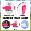 Fiada 3 Pcs 1.2 Inch Golf Score Counter for Women Mini Golf Stroke Counter Scoring Keeper up to 12 Shot to Scorekeeper Glove in(Black, White, Blue) view 2