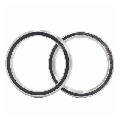 DINGGUANGHE-CUP 2PCS ACB458 Bicycle Headset Bearing Cover 36.8 * 45.8 * 6.5mm 45/45 Degree Chrome Steel Tapered Upper Lower ACB Bearings Accessories