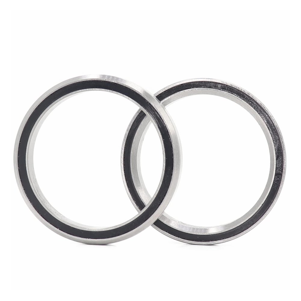 DINGGUANGHE-CUP 2PCS ACB458 Bicycle Headset Bearing Cover 36.8 * 45.8 * 6.5mm 45/45 Degree Chrome Steel Tapered Upper Lower ACB Bearings Accessories