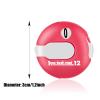 Fiada 3 Pcs 1.2 Inch Golf Score Counter for Women Mini Golf Stroke Counter Scoring Keeper up to 12 Shot to Scorekeeper Glove in(Black, Red, White) view 2