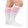 Kids Child Soccer Socks Knee High Tube Socks Toddler Girls Uniform Socks Cotton Cute Sport Stocking for Boys Girls 1 Pair White Pink New One Size view 2