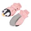 KESYOO 1 Pair Children's Winter Gloves Ski Gloves Women Windproof Thermal Cartoon Penguin Blue Winter Warm Mitten Kids Ski Warm Velvet Hand Girl Pupils view 4
