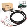 10L0L Golf Cart Control Wiring Harness fit EZGO Electric&Gas TXT PDS Models 36V/48V,OEM 74324-G01,74324-G02 view 1