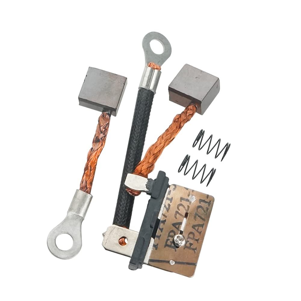OVERSEE 63P-82181 Carbon Brush Set for Yamaha Outboard Motor 2T & 4T 115HP 150HP Trim Tilt Motor Included 62X-4386K; Brush 63P-43892-10
