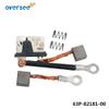 OVERSEE 63P-82181 Carbon Brush Set for Yamaha Outboard Motor 2T & 4T 115HP 150HP Trim Tilt Motor Included 62X-4386K; Brush 63P-43892-10 view 3