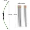 AUVIM 45" Bow and Arrow Set for Youth Kids Junior Beginner Bow Gift Outdoor Archery Set 21 Lb for Teen Outdoor Sports view 4