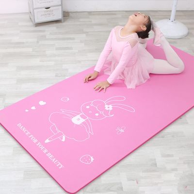 LYWY Anti-Slip Gymnastics Mat,Cartoon Rabbit Yoga Mat 15Mm Thick Anti-Slip Sports Fitness Mat 80X185m,Pink 2,C