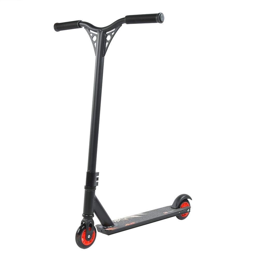 EVTSCAN Outdoor Portable Adults Children 360 Degrees Stunt Scooter Fixed Bar Push Kick Scooters