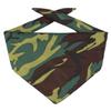 Big Accessories Solid Bandana OS Forest Camo view 1
