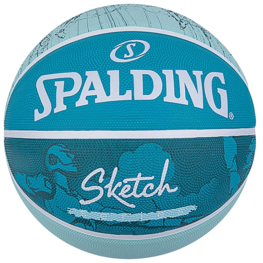 Spalding Sketch Crack Ball 84380Z, Unisex, piki do koszykwki, Blue, 7