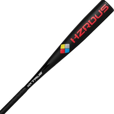 True Temper HZRDUS USSSA 2 3/4" Baseball Bat Drop -10 Black/Red, 32/22