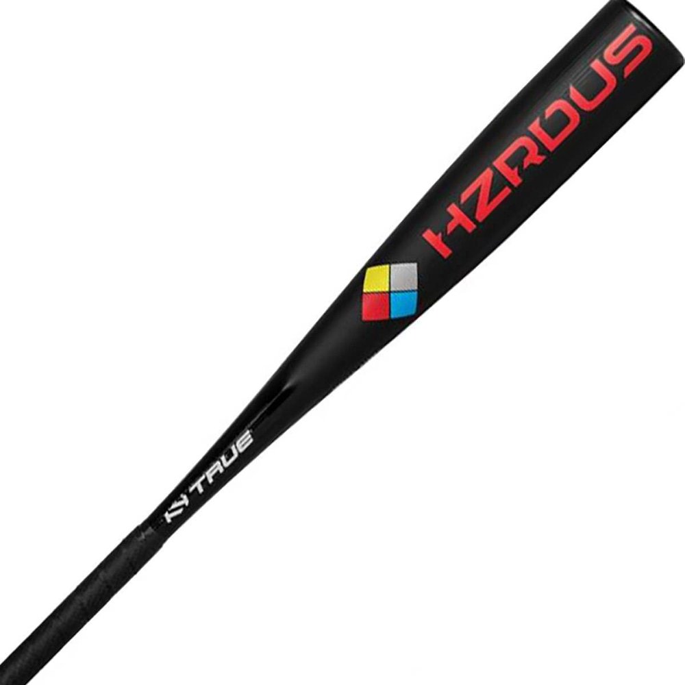 True Temper HZRDUS USSSA 2 3/4" Baseball Bat Drop -10 Black/Red, 32/22