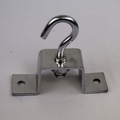 Ultimate - Metal Heavy Bag Ceiling Hook - Punching Bag Hanger - Heavy Bag Mount W/360 Degree - Hook Screws & Plugs