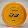Prodigy D3 (500 Plastic) Distance Driver Golf Disc, Pick Weight/Color [Stamp & Exact Color May Vary] Orange 173-174 Grams Orange 173-174 Grams view 4