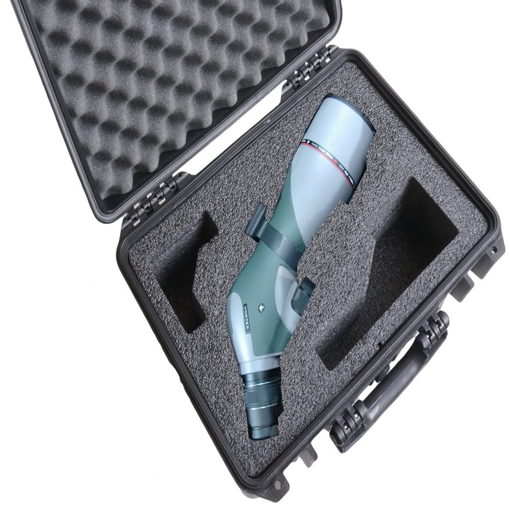 Case Club Case fits Vortex Razor HD 6085 Angled Spotting Scope in Pre-Cut Waterproof Case
