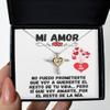 Cruz de Amor no puedo prometerte - Cadena para Mujer, Novia, esposa - Cross Dancing Necklace view 3
