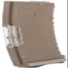 Evike Airsoft - BAMF GEN2 Polymer 190rd Mid-Cap Mag for M4-Style Series Airsoft AEGs (Model: Tan / 5 Pack) view 2