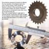 HAOX Speed Freewheel, 24T Cycling Accessory for Single Speed Bicycle for BMX Bicycle for Ordinary Bicycle view 2