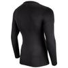 Cold Weather Compression Long Sleeve Crew Neck Shirt, Black, Medium view 4