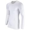 Cold Weather Compression Long Sleeve Crew Neck Shirt, White, 2X-Large view 1