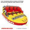 Airhead Great Big Mable HD | 1-4 Rider Towable Tube for Boating with Dual Tow Points view 3