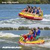 Airhead Great Big Mable HD | 1-4 Rider Towable Tube for Boating with Dual Tow Points view 4