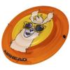 Airhead Llama Pixelated Inflatable Pool Float, Orange view 1