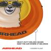Airhead Llama Pixelated Inflatable Pool Float, Orange view 3