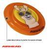 Airhead Llama Pixelated Inflatable Pool Float, Orange view 4