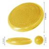Nvzi Wobble Cushion, Balance Disc, Wiggle Seat, Balance Pads for Physical Therapy, Stability Disc, Wobble Board for Dogs, Office, Sensory Kids, Classroom with Spiky Massage Ball(Yellow) view 2