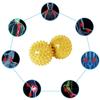 Nvzi Wobble Cushion, Balance Disc, Wiggle Seat, Balance Pads for Physical Therapy, Stability Disc, Wobble Board for Dogs, Office, Sensory Kids, Classroom with Spiky Massage Ball(Yellow) view 3